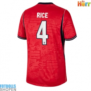 Billiga England Declan Rice #4 Bortatröja VM 2026 Kortärmad